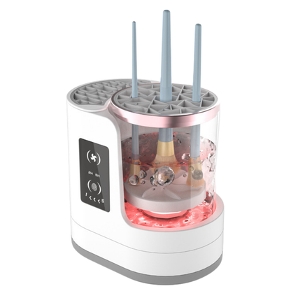 3-in-1 Automatic Makeup Brush Cleaner & Dryer Machine – USB Electric Brush Washing System with Fast Drying